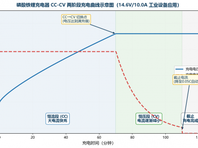 磷酸铁锂工业设备充电器14.6V/10.0A选购指南：工业级智能快充方案深度解析