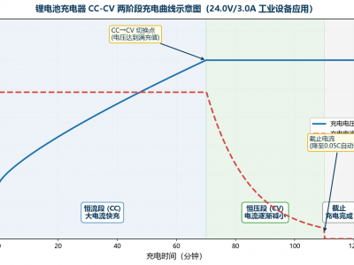 锂电池工业设备充电器24.0V/3.0A选购指南：工业级智能快充方案深度解析